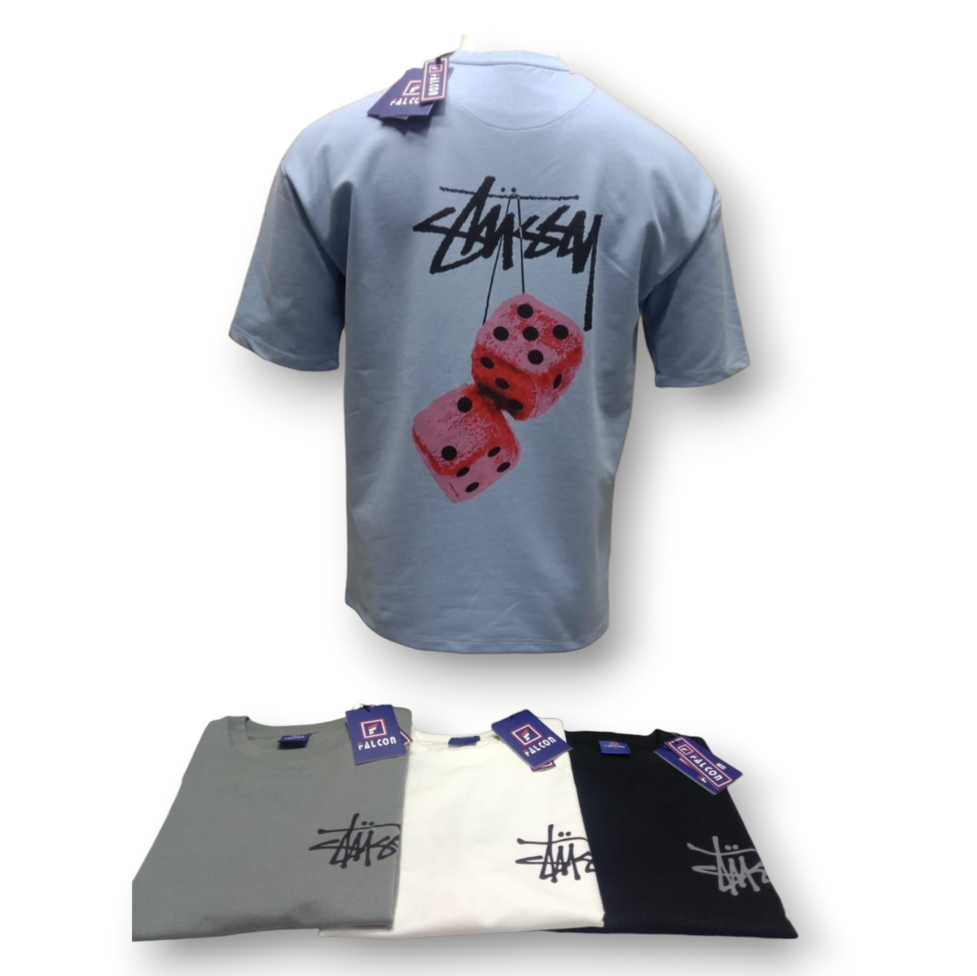 Stussy Fuzzy Dice T-shirt